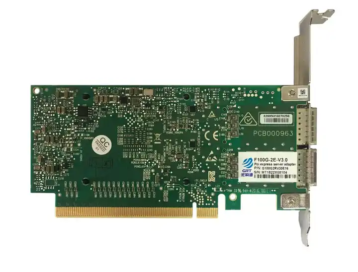 Tarjeta De Red Mellanox ConnectX-6 Dx 100 GbE – 4 Puertos, PCIe X8, Para Servidores Y Estaciones De Alto Rendimiento