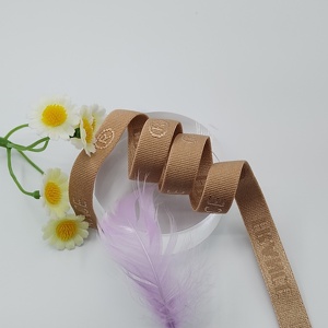 Sangle Jacquard de qualité supérieure Bande élastique antidérapante pour bretelles confortables pour lingerie et soutiens-gorge - Product Image 1