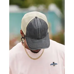 Casquette de camionneur vintage à 6 panneaux, merchandising personnalisé - Product Image 3