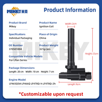 MIKEY 370501004 Engine Ignition Coils for Lifan T11 T21 Fengshun Fushun Letu Xingshun High Quality Auto Parts for DQG128E