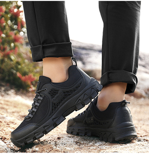 Chaussures de randonnée et d'entraînement sportives d'extérieur DFU47 AS33, noires, résistantes à l'usure, de qualité supérieure, très vendues - Product Image 4