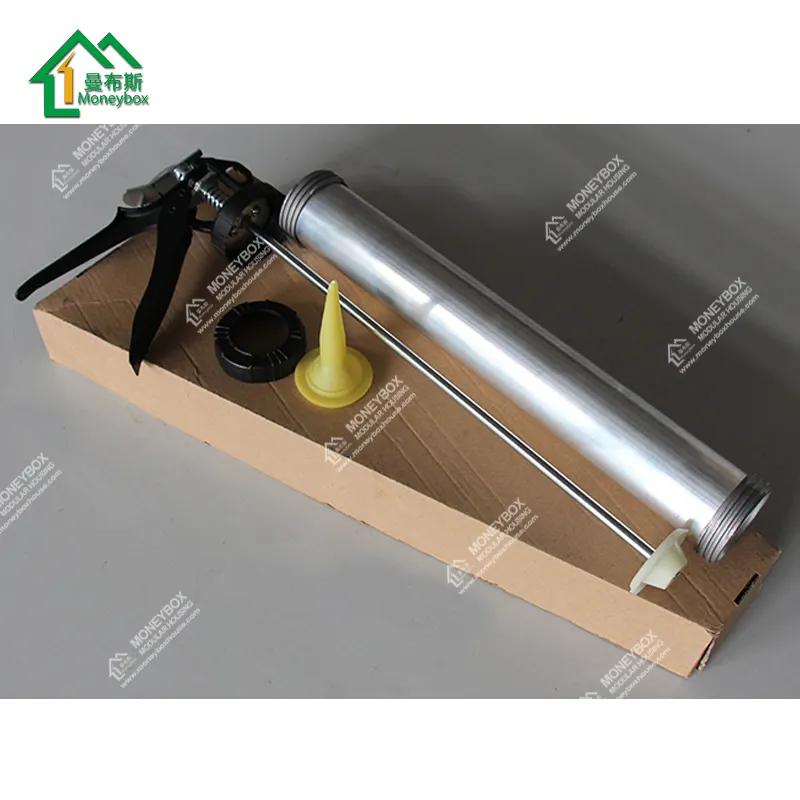 Dispensador manual de pegamento líquido en aerosol de látex de bajo costo Pistola de calafateo de pegamento inalámbrico de 600ml