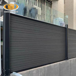 Cercas de WPC de Diseño Europeo Económicas para Jardín, 6 pies, Resistentes al Agua, de Madera Compuesta y Plástico con Marco de Aluminio - Product Image 5