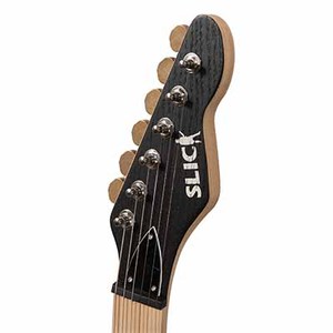 Guitare Slick SL57KM Aged Vintage avec touche en alunénoxyde, micros Alnico, 6 cordes et mécaniques entièrement fermées - Product Image 5
