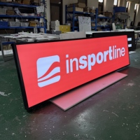 Enseigne lumineuse LED murale personnalisée pour intérieur et extérieur, publicité pour entreprise, enseigne de magasin, décoration lumineuse extérieure