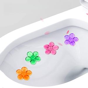 Approvisionnement d'usine Fleur Nettoyant pour toilettes Gel liquide Déodorant pour cuvette de toilette Nettoyant pour gel de fleurs - Product Image 4