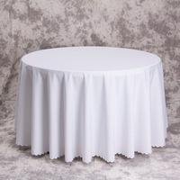 Nappe ronde en lin faite à la main, nappe décorative en polyester pour la maison, vente en gros, nappe ronde tissée pour le Ramadan