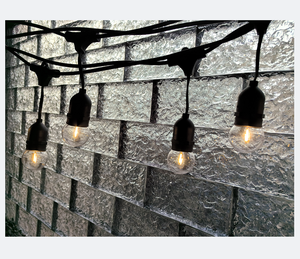 Wasserdichter Außen adapter Leistung 12V S14 E26 E27 Wasserdichte Girlanden-Patio-LED-Lichterkette - Product Image 3