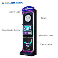 Machine à fléchettes miniature Cool Dragon à monnayeur, vente directe usine, personnalisation prise en charge