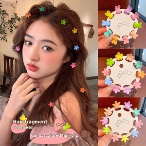 Mini pinza de pelo de plástico de estilo de dibujos animados, embalaje <span class=keywords><strong>personalizado</strong></span>, accesorio de decoración de Pelo trenzado para niñas y niños para fiesta - Product Image 2