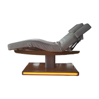 Table de beauté électrique à 3 moteurs avec roulettes verrouillables, port de charge USB, hauteur réglable, pour salon, spa, clinique dentaire, esthétique