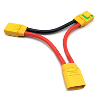 Connecteur anti-étincelles XT90 XT90S XT90S-F XT90H-M XT90H-F avec câble d'extension en silicone caoutchouc pour batterie LiPo RC