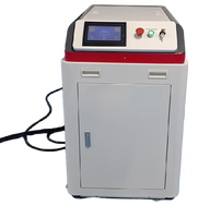 Machine de nettoyage au laser pulsé 500W, élimination de la rouille, décapage de la peinture, nettoyeur laser portable pour le nettoyage des surfaces métalliques