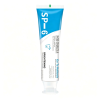 Dentifrice blanchissant probiotique SP-6 120g pour usage domestique, élimination de la mauvaise haleine et nettoyage des taches
