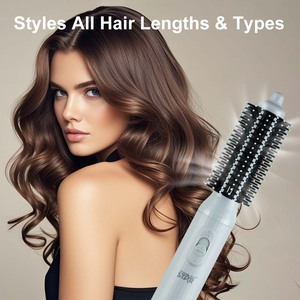 Kit de coiffure 3 en 1 Winning Star avec protection thermique pour sécher, boucler et peigner - Product Image 4