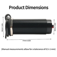 Module de câblage circulaire Starlink Mini, adaptateur d'alimentation encastré, convertisseur 12-24V vers 30V 3.5A, prise allume-cigare pour accessoires automobiles