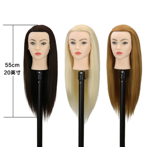 <span class=keywords><strong>Tête</strong></span> de Mannequin Femme avec Cheveux pour la Formation – Vente en Gros Usine – <span class=keywords><strong>Tête</strong></span> de Poupée Réaliste pour Coiffure et <span class=keywords><strong>Maquillage</strong></span> - Product Image 3