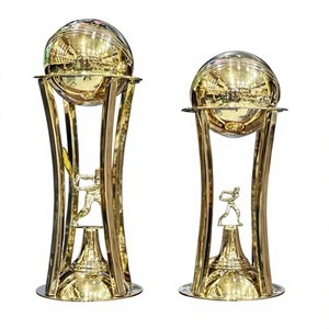 Trofeo de Baloncesto Dorado, Premio de Metal Duradero para Logros Deportivos, para Exhibición - Product Image 1