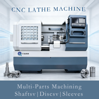 Equipo de Procesamiento de Torno CNC Multifuncional Totalmente Automático, Máquinas Athes Modelo CK6140, Puede Usarse para Mecanizar Roscas