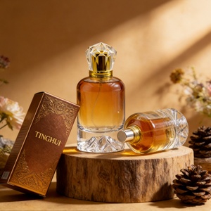 ขวดน้ำหอมแก้วทรงเหลี่ยมหรูหรา ขนาด 30 มล. 50 มล. สำหรับบรรจุภัณฑ์เครื่องสำอาง ลดราคาพิเศษ - Product Image 6