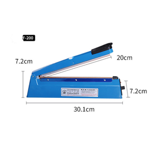 เครื่องซีลแบบกดด้วยมือ รุ่น F200 พร้อมใบมีดตรงกลาง สำหรับถุงพลาสติก - Product Image 2
