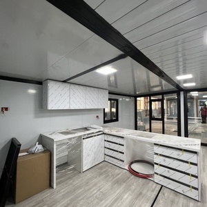 Luxe Moderne 2 Chambre Préfabriqué Vie Conteneur Maison 20 pieds 40 pieds Pliant Portable Vacances Hôtel Cabines Maison pour Villa - Product Image 6