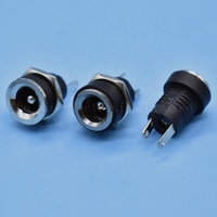 Prise Jack DC-022b avec écrou 3.5*1.35 3513 3.5mm X 1.1mm Prise d'alimentation DC 022b 35135 3.5mm Port d'alimentation DC022b