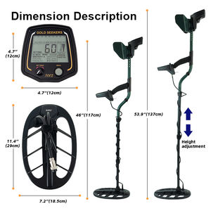 Altın arayanlar T002 yeraltı için taşınabilir derin pinpointer altın dedektörü - Product Image 2