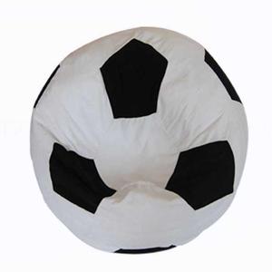 Football Shape Chair Oxford Fabric Ball <strong>Bean</strong> <strong>Bag</strong> Chairs <strong>Yellow</strong> Black Combination Detailed Sample Discussion - Product Image 3