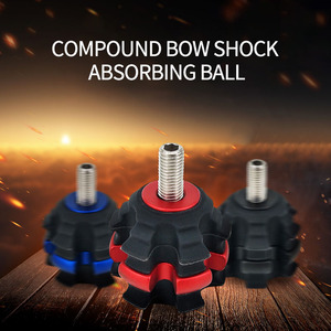 Amortisseur d'arc empilable de tir à l'arc CUPID boule de stabilisateur d'arc composé portatif de trois couleurs pour le tir - Product Image 2