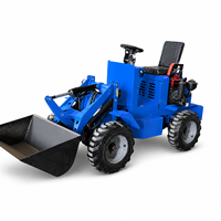 Chargeuse sur pneus compacte diesel de 3 tonnes pour la construction