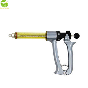 Tiêm ống tiêm thép không gỉ tiêm phòng súng tự động cho lợn gà cừu bò dụng cụ nha khoa - Product Image 4