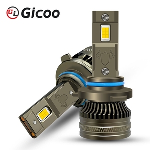 Ampoules LED pour phares de voiture K15 12V 24V H1 H3 H4 H7 H11 9005 9006, feux antibrouillard, mini taille, petit ventilateur, éclairage automobile pour voiture Canbus - Product Image 2