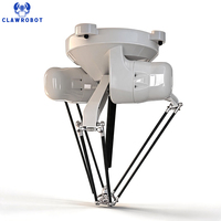 Robot de tri haute vitesse CLAWROBOT, robot delta 4 axes, 3 kg, pour l'alimentation, le pharmaceutique, le 3C, les produits chimiques quotidiens, la quincaillerie, avec conception de ressort unique