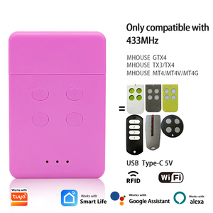 ตัวแปลงสัญญาณ WiFi เป็น RF 433MHz จากโรงงานโดยตรง สำหรับควบคุมประตูโรงรถแบบไร้สายอัจฉริยะ รีโมทคอนโทรลสำหรับ <span class=keywords><strong>MHOUSE</strong></span> - Product Image 5