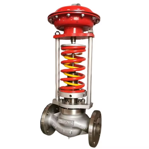 Vanne de régulation de ZZYP-16C de haute qualité vanne de régulation de vapeur vanne de régulation de pression auto-actionnée à joint dur en acier moulé - Product Image 2