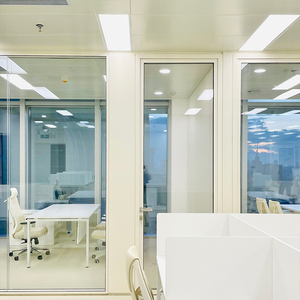 Chất lượng tốt nhất xách tay thủy tinh và nhôm văn phòng phân vùng Acoustic văn phòng kính phân vùng bức tường - Product Image 6
