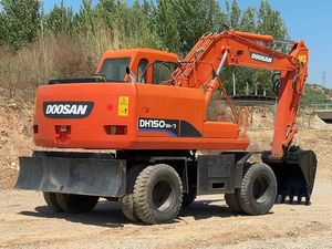Excavadora de cadenas Doosan DH150W-7 usada, 15 toneladas, fabricada en Corea, modelo 2020, capacidad de la cucharón de 0.7m, equipo de construcción - Product Image 2