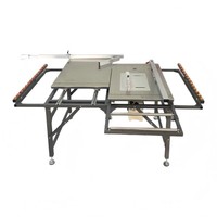 Machine à découper les meubles, table coulissante, scie à panneaux horizontale de précision, machine à découper les planches de bois