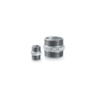 Conector de Hierro Maleable de Alta Presión TSP, Cabeza Hexagonal, Forma Igual, Técnica de Fundición, Superficie Lisa, 1/4 de Pulgada