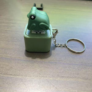 Aflion Best-seller Grenouille en forme de lézard Petit porte-clés 3D <span class=keywords><strong>Keycap</strong></span> Switch Gif Creative <span class=keywords><strong>Keycap</strong></span> avec lumière et son - Product Image 2