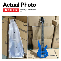 OEM Professional Customization Four-string Electric Bass Guitar Excellent Feel Popular Stringed Instrument Maple Electric Bass