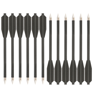 Frecce Corte in Plastica da 2 Pollici Più Vendute - Punta in Ferro Non Filettata da 1,5 cm, Asta in PP Solido, Accessorio per Tiro con l'Arco per Caccia e Tiro - Product Image 2