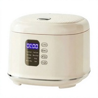 Autocuiseur intelligent 2,5 L avec système de programmation 24h et 7 modes de cuisson, cuve intérieure en acier inoxydable pour usage domestique et professionnel