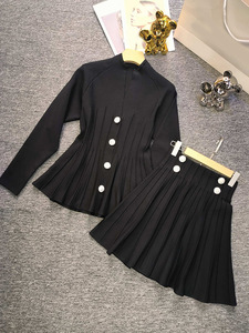 SR2301 <strong>Fancy</strong> <strong>Women</strong> Suit Elegant Fashion <strong>Dresses</strong> Pleated Skirt <strong>Pretty</strong> Birthday <strong>Women</strong> Two Piece Set - Product Image 2