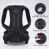 Vêtements de mise en forme ajustables pour adultes, correcteur de posture, logo personnalisé, soutien des épaules, de la colonne vertébrale lombaire, ceinture de soutien du dos