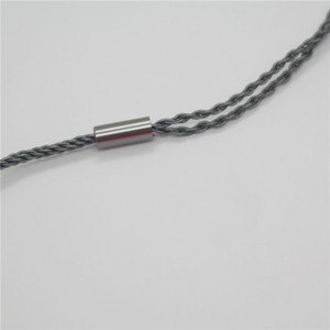Cable de audio chapado en plata, conector de 3,5 mm para Audio Technica A2dc Ls50 E40 E50 E70 con micrófono y ajuste - Product Image 3