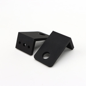 Electromagnetic Pump Support Frame JP1 Series Plastic L Shaped <b>Bracket</b> Durable <b>Black</b> Mounting <b>Bracket</b> For Self Priming Pump - Product Image 3