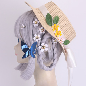 Lorsqu'il se cosplayait en Ayaka Hana dans le Royaume Divin, il m'a <span class=keywords><strong>écrit</strong></span> sur les accessoires de cosplay, les chapeaux, les petits accessoires. - Product Image 2