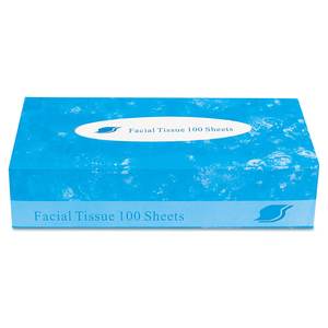 GEN 3-Ply White Facial Tissue 100 <b>Sheets</b> Per Box Case of 30 <b>Bamboo</b> and Paper Material for Home Use - Product Image 1